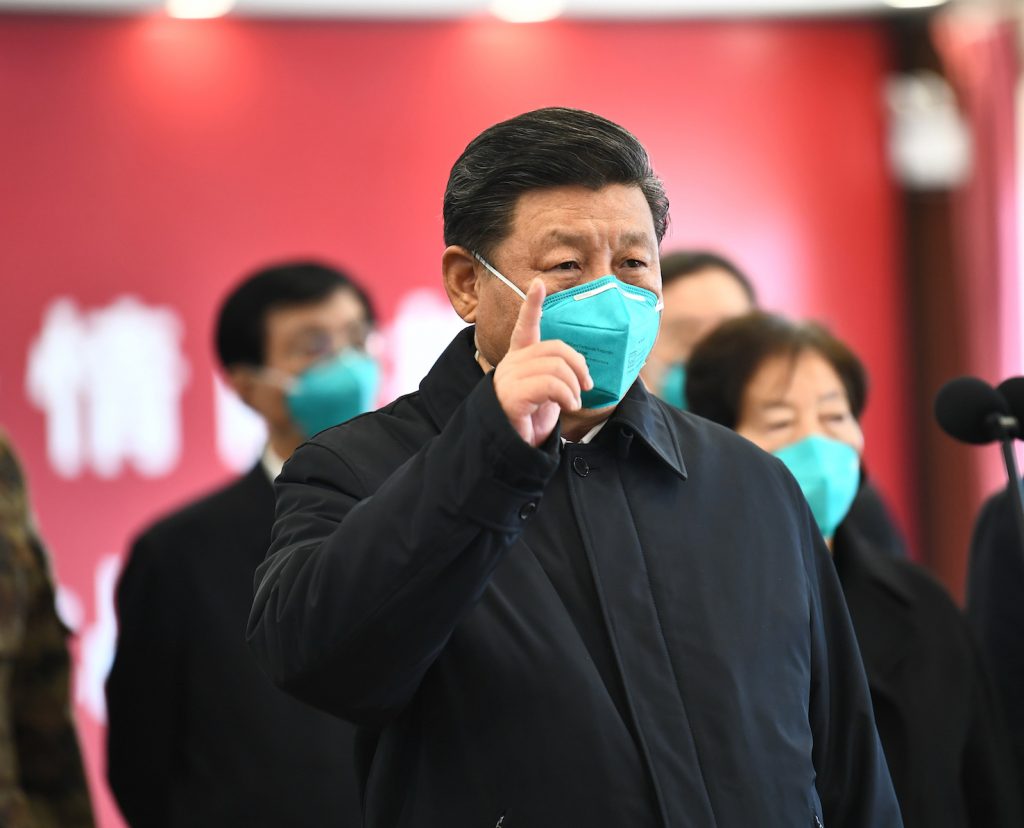 Al leader cinese Xi Jinping molti leader e paesi vorrebbero chiedere i danni di guerra per il suo silenzio sulla pandemia (AFP)