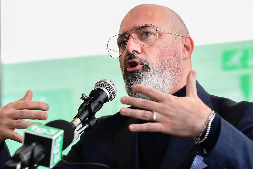 Salvare l’Emilia  è la missione che si è dato Stefano Bonaccini, il presidente della regione (AFP)