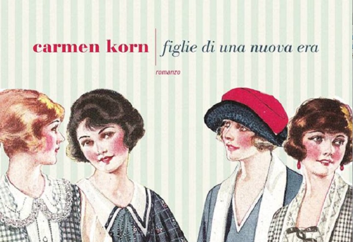 Le protagoniste della trilogia di Carmen Korn sulla copertina della versione italiana del libro
