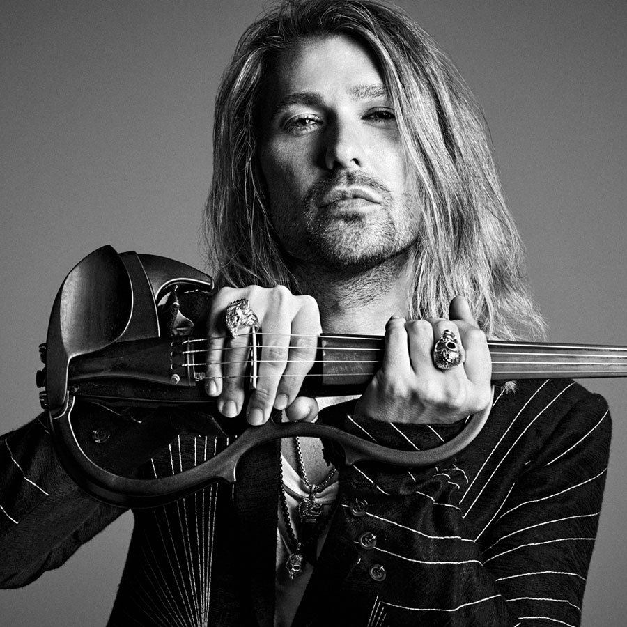 Un look inusuale per un musicista classico (www.davidgarrett.com)