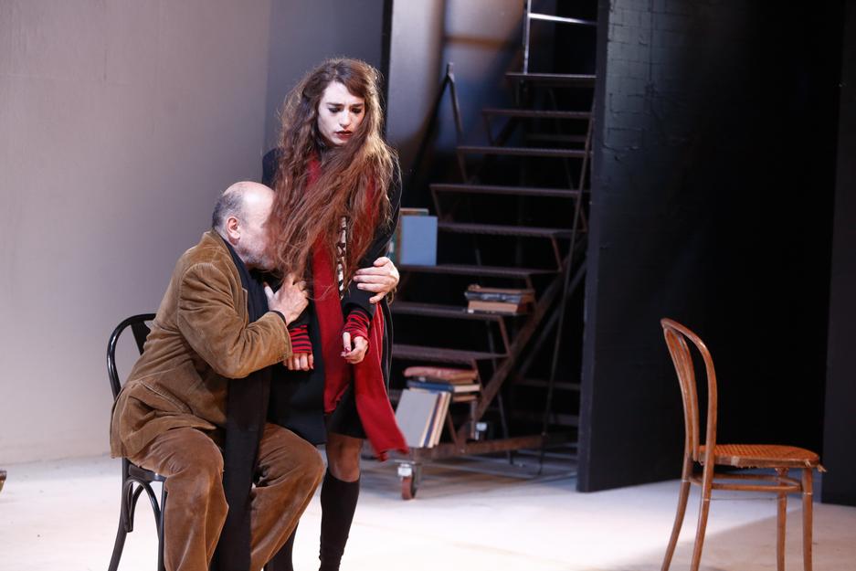 Elio De Capitani e Carolina Canetti (elfo.org; foto Luca Del Pia)