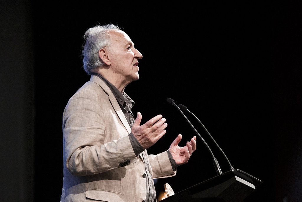 Un momento della Masterclass tenuta dal cineasta tedesco (visionsdureel.ch)