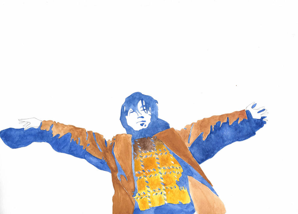 Un intenso ritratto di Hai Zi realizzato da Ledwina Costantini (Ledwina Costantini)