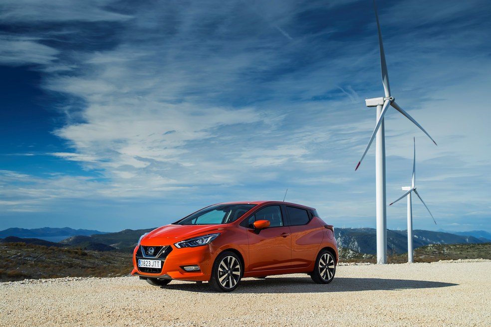 La nuova Nissan Micra Energy Orange