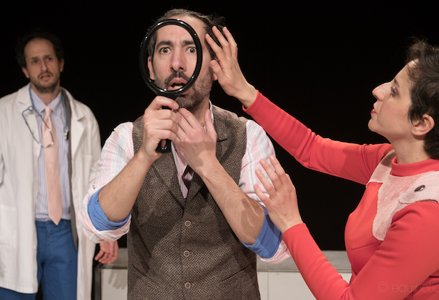 Un momento dello spettacolo «Brutto, andato in scena al Teatro Foce di Lugano