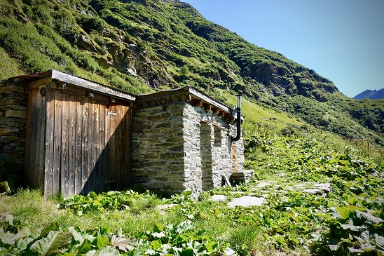La cascina dell'Alp Rodond (Romano Venziani)