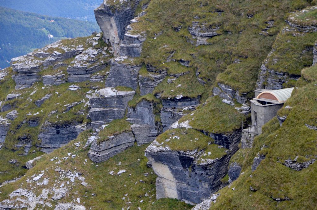 La Cà da la Mata, vista dalla vetta