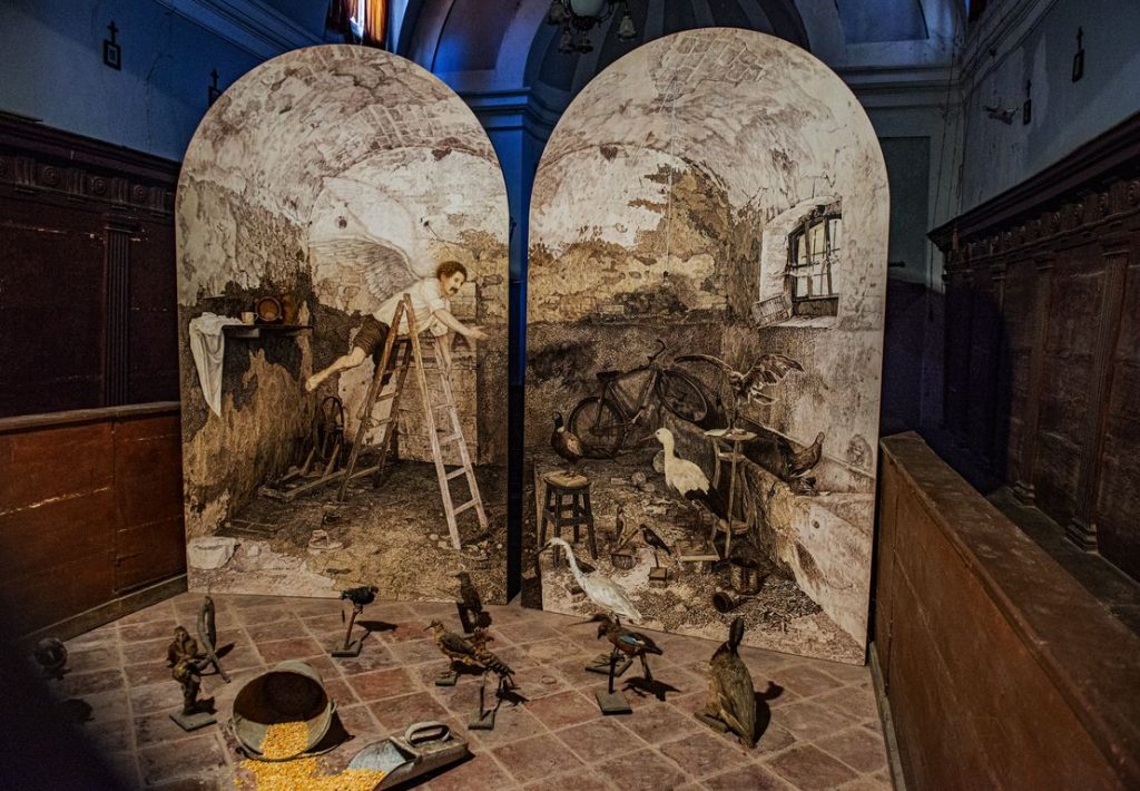 L'angelo coi baffi, nel «Museo con un quadro soltanto» (Franco Cattaneo)