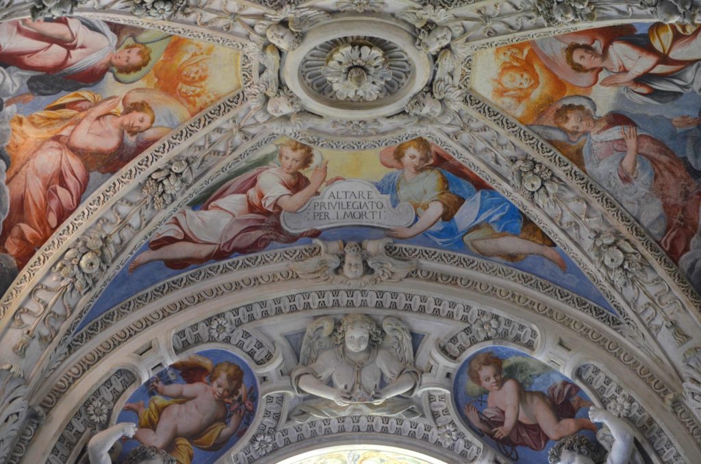 Volta della cappella Pellanda