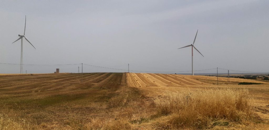 Pale eoliche nella Capitanata