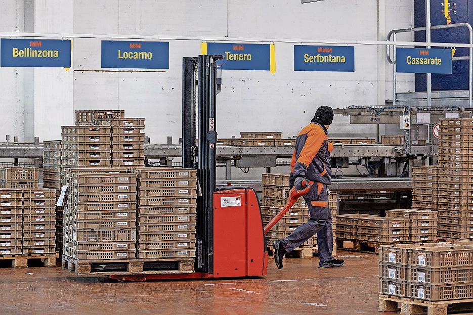 La logistica di Migros Ticino e Migros Lucerna inaugurano una nuova era. (foto Migros/Thomi Studhalter)
