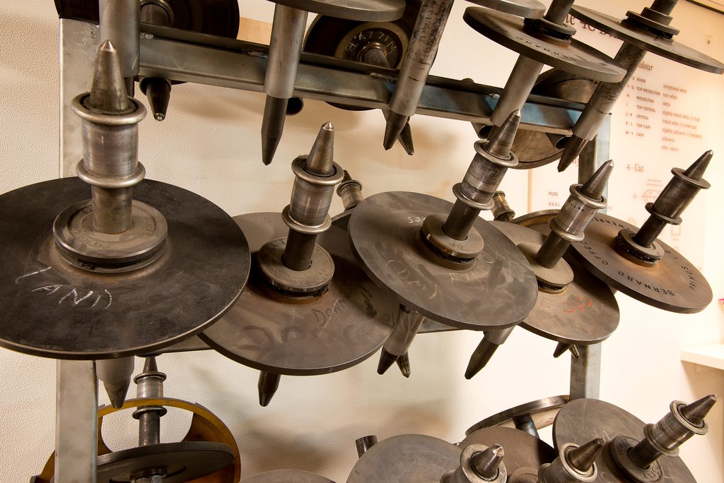 Mole usate per la lavorazione dei diamanti