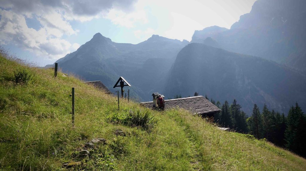 Arrivo a La Motta, 1'379 mslm