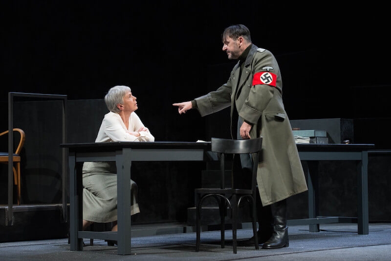 Un momento dello spettacolo