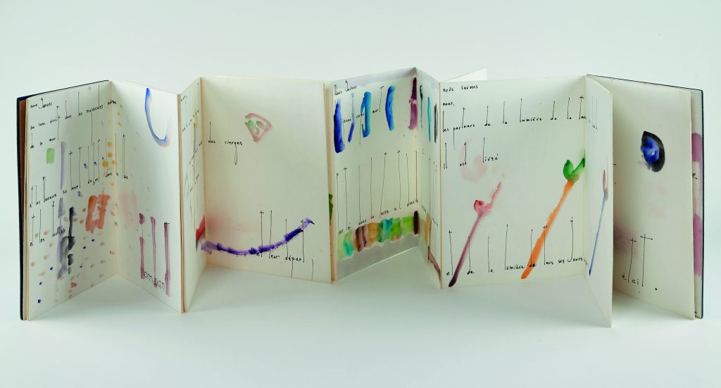 Etel Adnan, <i>Wendell Berry</i>, 1963 (Courtesy the artist and Sfeir-Semler Gallery, Hamburg / Beirut, photo: Volker Renner, Hamburg)