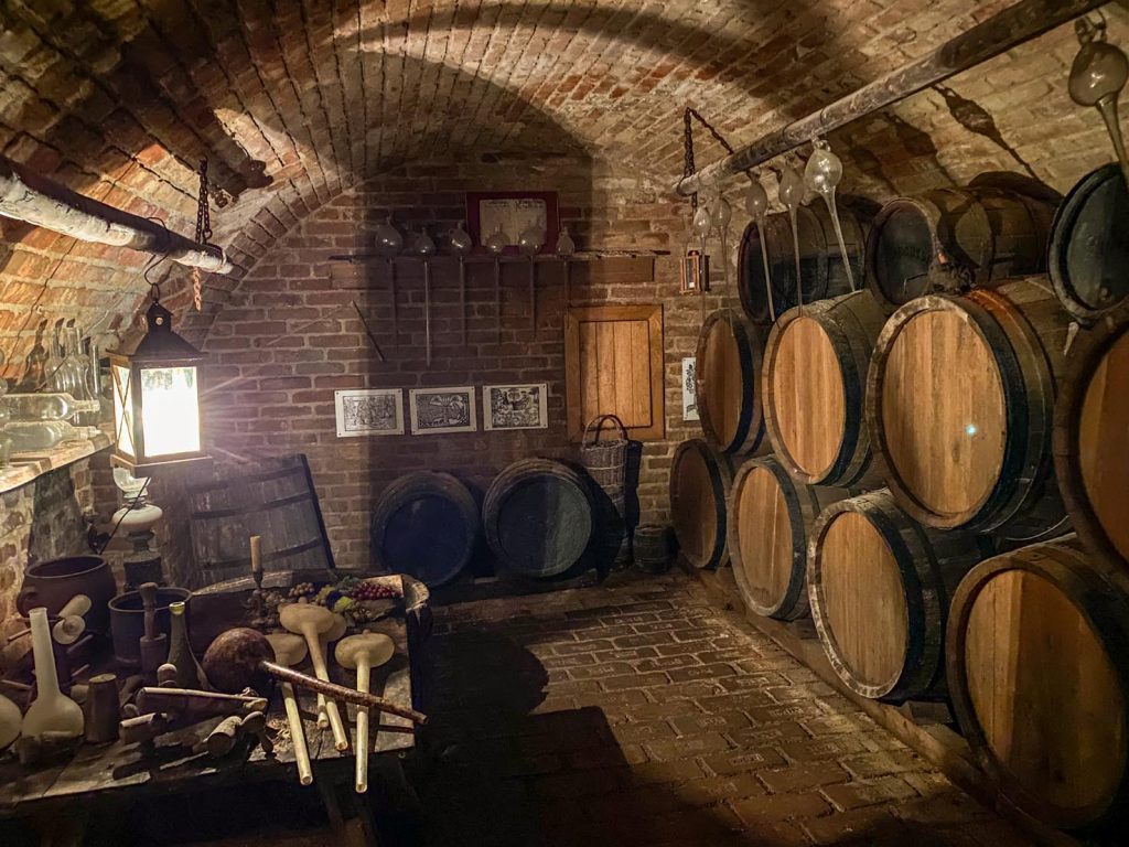 Sotterranei di Zelný trh: conservazione del cibo