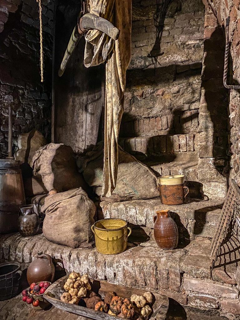 Sotterranei di Zelný trh: conservazione del cibo