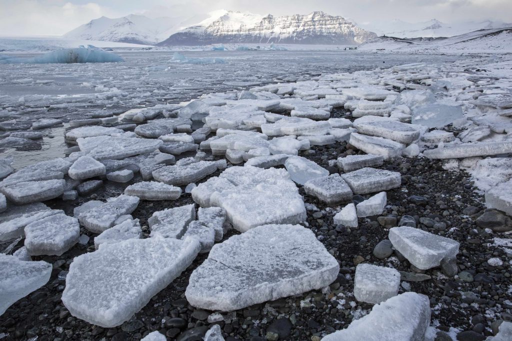 Le banchise si frantumano per l’azione del vento, trasformando il paesaggio (Franco Banfi)