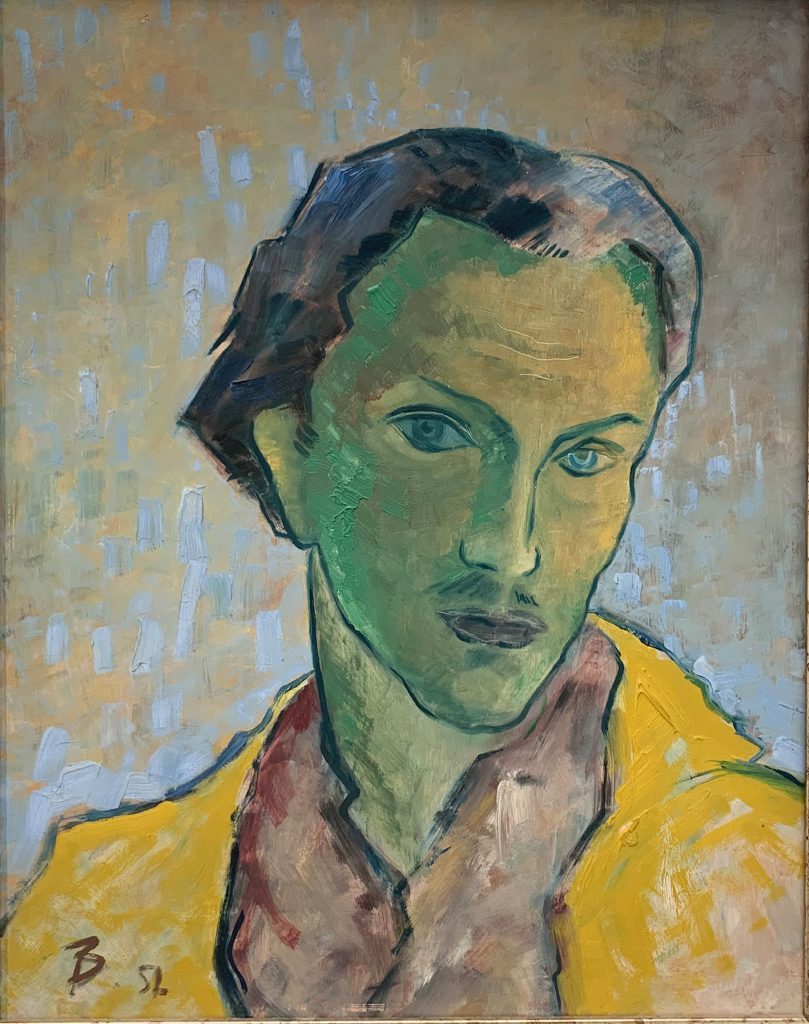 Olio su pennello rigido (Foto B & E; Collezione privata).