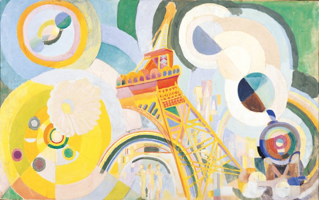 Robert Delaunay, «Air, fer, eau. Étude pour une mural», 1936–1937 (Sammlung Batliner)