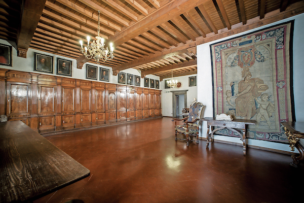 Il Salone della Biblioteca. (Foto Elena Foresto)