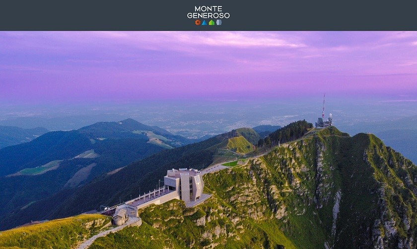 Una magnifica veduta della Vetta del Monte Generoso