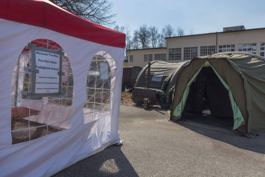 Tutto pronto per l'emergenza (Didier Ruef)