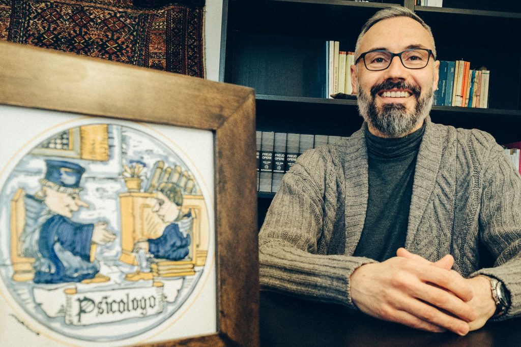 Lo psicologo e psicoterapeuta Matteo Magni, presidente dell’Associazione ticinese psicologi (Vincenzo Cammarata)