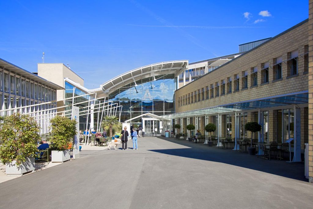 L’ingresso del Centro svizzero per paraplegici a Nottwil (Stefano Spinelli)