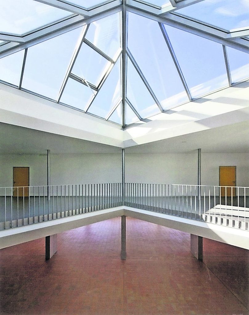 Interno della scuola di Camorino (Filippo Simonetti)