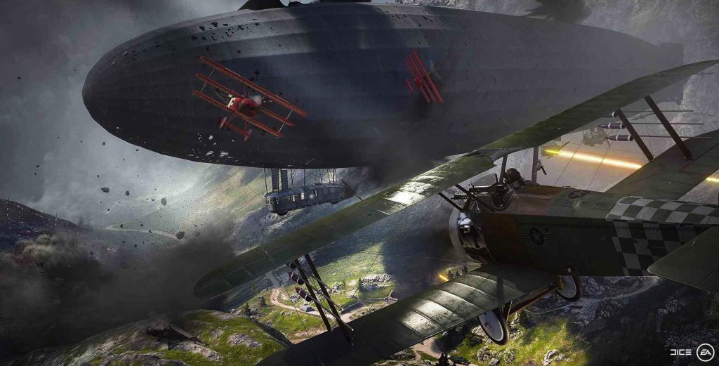 Battlefield 1 offre un’ampia panoramica dei teatri di guerra (Electronic Arts)