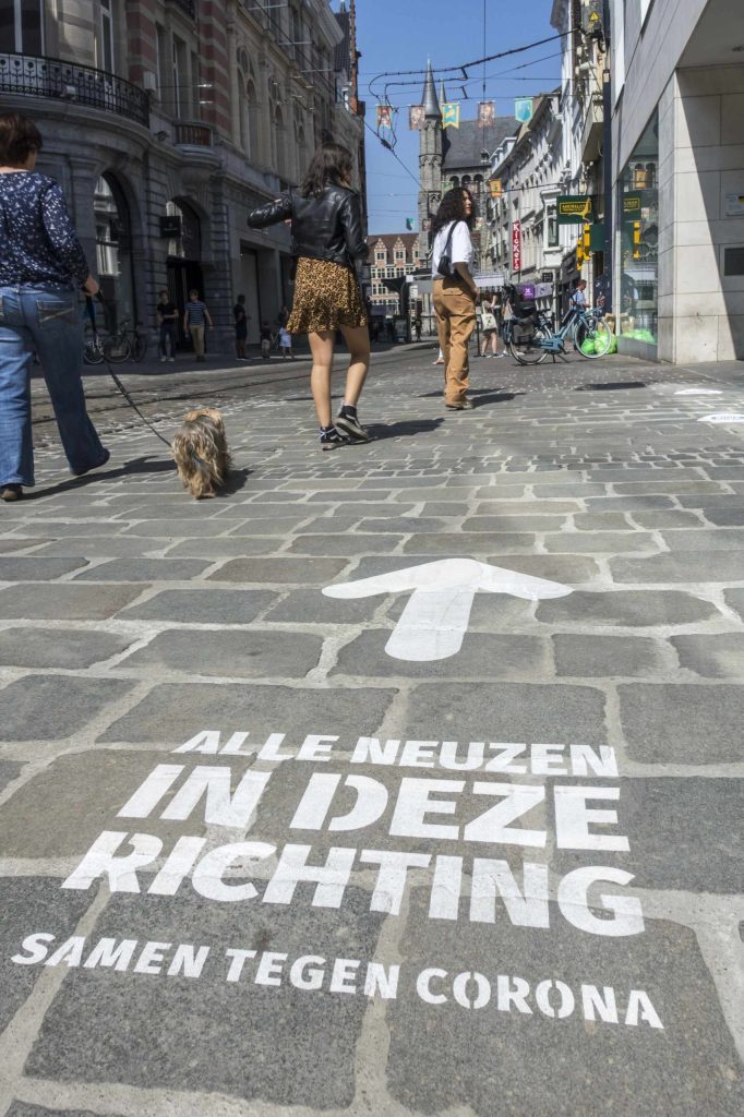 Le città si ripensano e si riorganizzano a causa della pandemia (Marka)