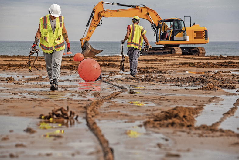 Controllo del cao sottomarino. Almeno il 95% del traffico internet avviene oggi via cavo. (Keystone)