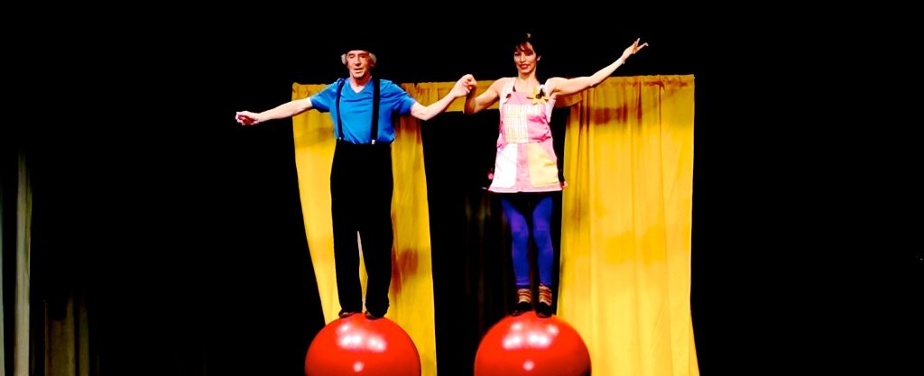 Mario Camani e Luzia Bonilla in azione (www.luziaemario.ch)