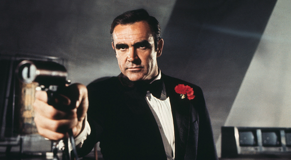 Sean Connery sul set di Diamonds Are Forever, 1971 (Keystone)