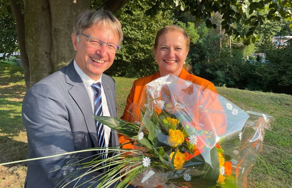 Marianne Meyer con Danilo Zanga (Daniele Poggiali)