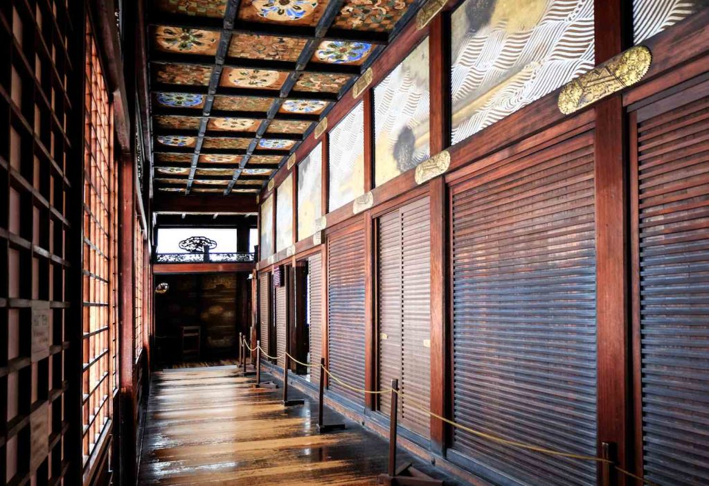 Interno del Palazzo Ninomaru al Castello di Nijo