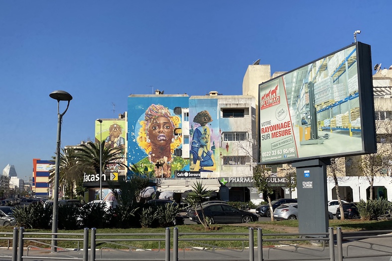 Mohawudu, Nofal One e Ser Oner su Boulevard Ghandi/Boulevard El Mansour