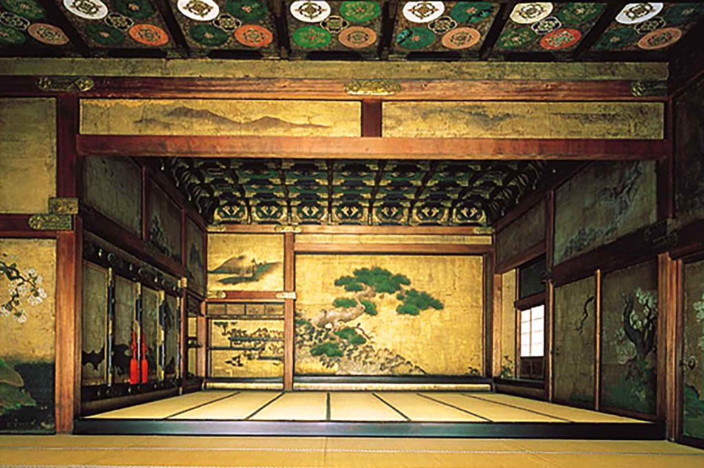 Interno del Palazzo Ninomaru al Castello di Nijo