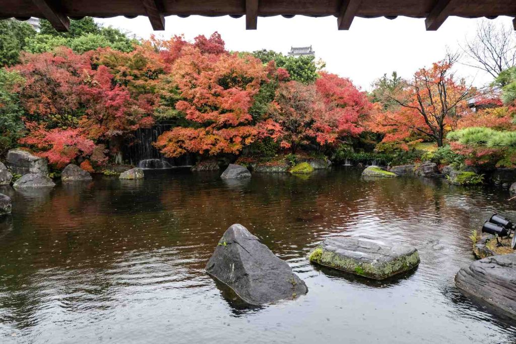 I giardini Himeji del Castello di Himeji