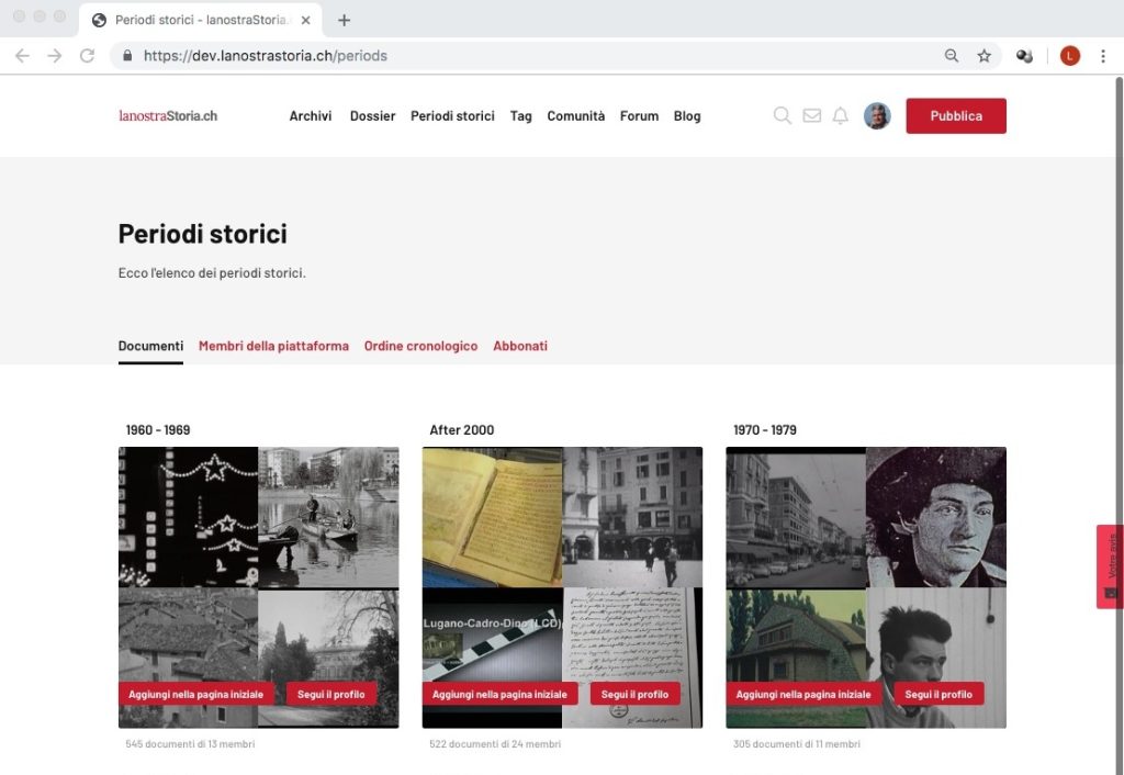 Il portale è stato appena rinnovato facilitando l’operazione di pubblicazione