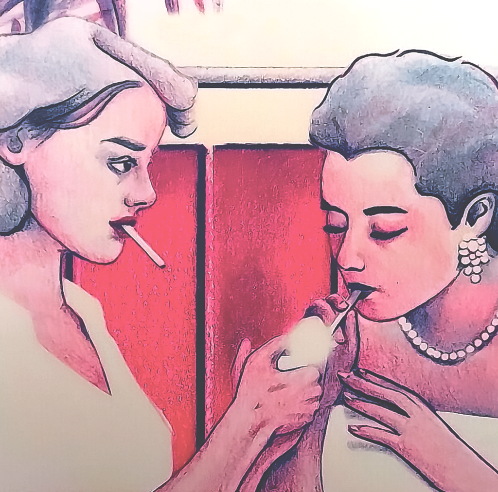 Bea e Erika sulla copertina dell'edizione francese