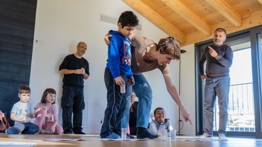 Alcuni momenti alla Cascina di Sorengo durante l’attività Domeniche in Famiglia (Ricardo Torres / REC)