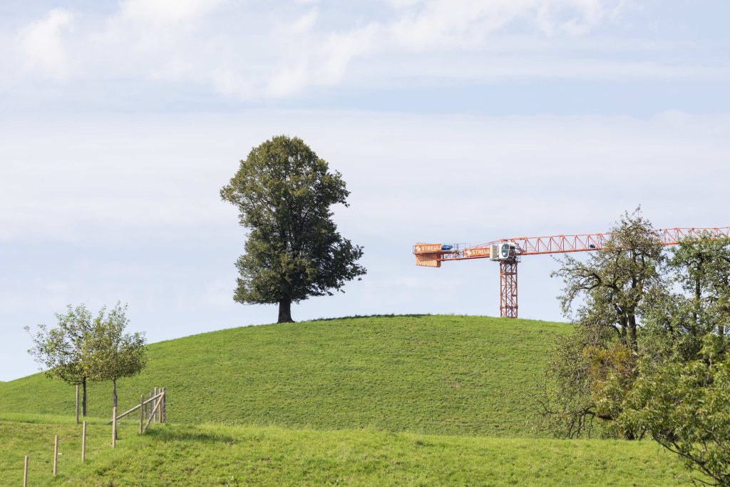 Damian Jergen, direttore di Espace Suisse, mette al centro dell’attenzione anche il cambiamento climatico e la crisi della biodiversità (Keystone)