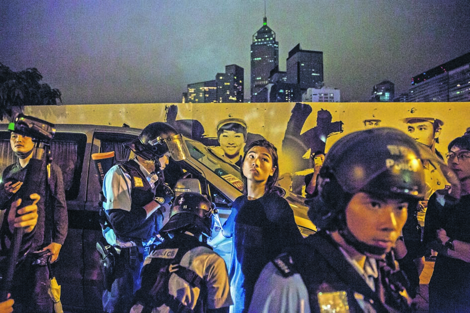 Fra le tante proteste esplose a Hong Kong in questi anni, quella attuale è la più massiccia (AFP)