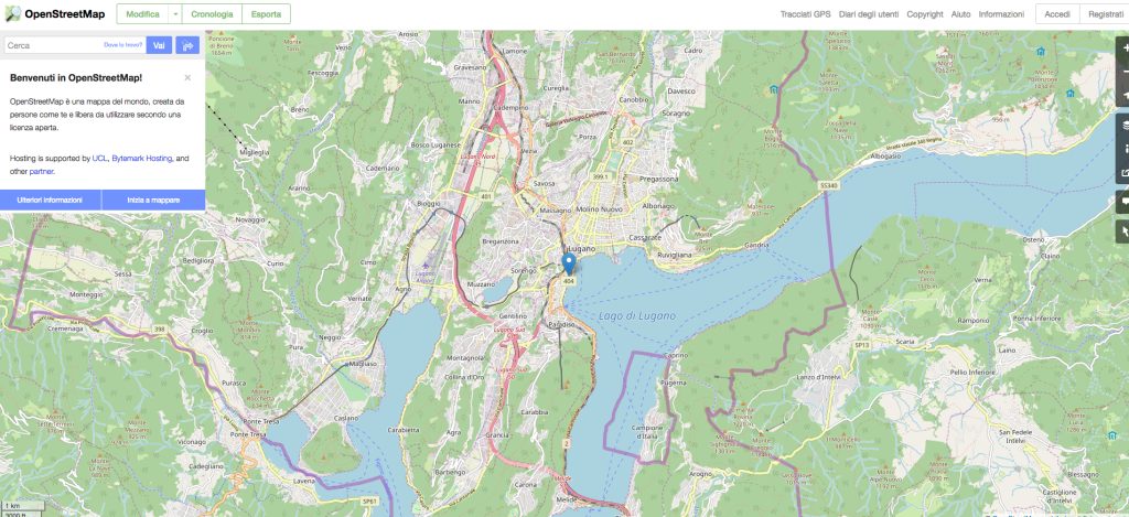 OpenStreetMap è un progetto aperto al pubblico come Wikipedia
