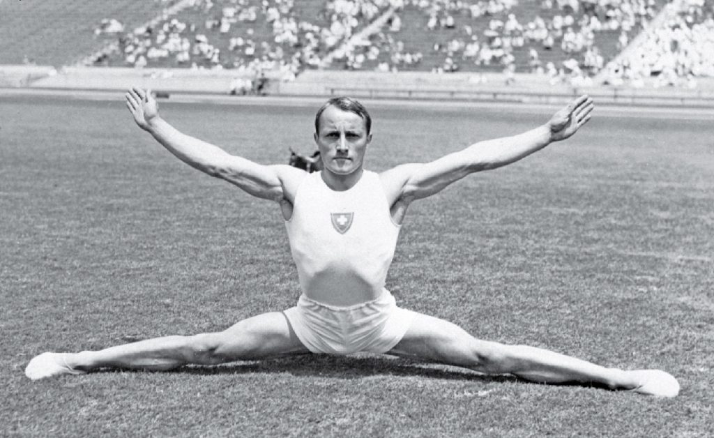 Georges Miez ai Giochi Olimpici di Los Angeles del 1932 (Keystone)