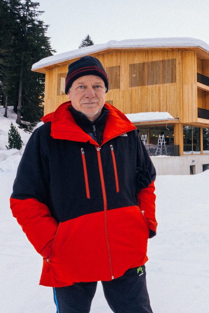 Nicola Vanzetti, direttore del Centro sci nordico (V. Cammarata)