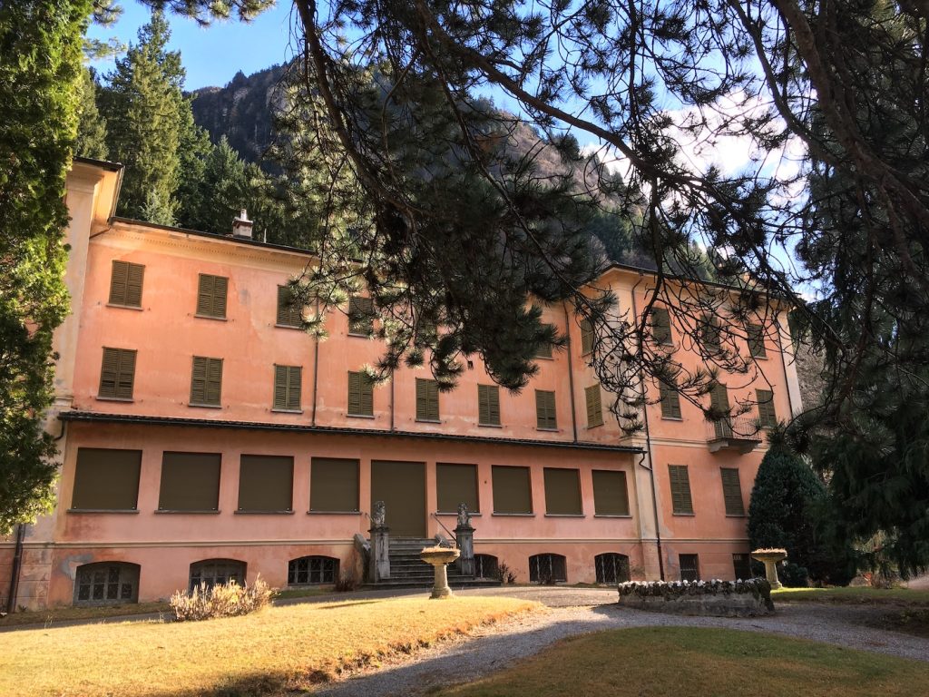 Il vecchio Hotel Terme chiuse i battenti nel 1971 (M. Giacometti)