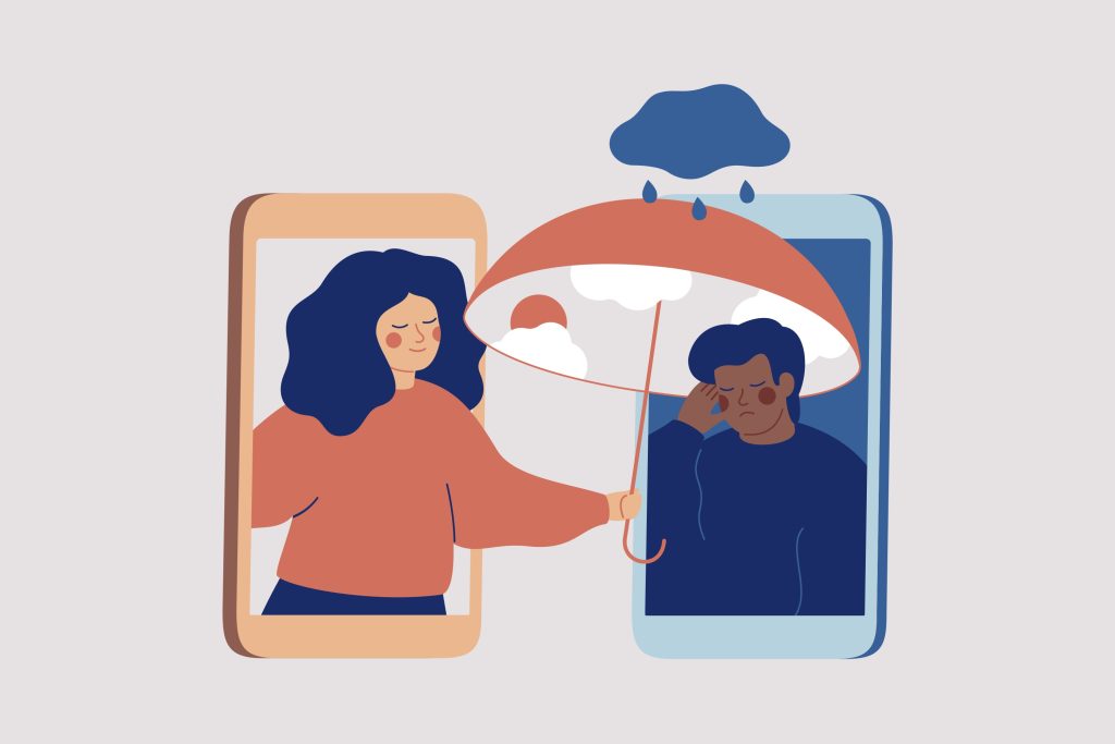 La chat di aiuto è pensata per i giovani dai giovani e si basa sui principi della peer education (Shutterstock)